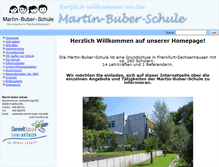 Tablet Screenshot of martinbuberschule.de